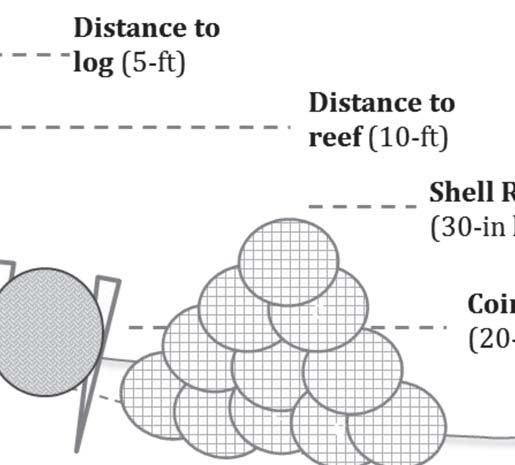 Project Design Coir log and oyster sill, Narrow River Site Conditions - Slope must be less than 20% - Height of oyster sill must be equal to or greater than mean high water -