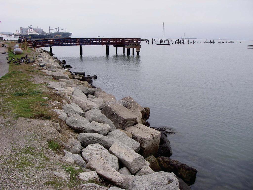 Shoreline Protection Hard/Structural Practices Potential Benefits Can slow down rates
