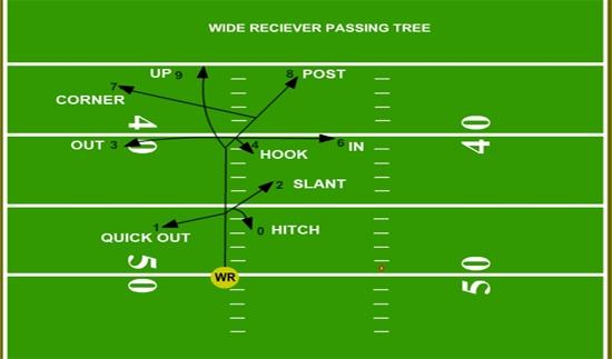 Receiver Routes These receiver routes may be implemented into an offensive game-plan at some point during the season.