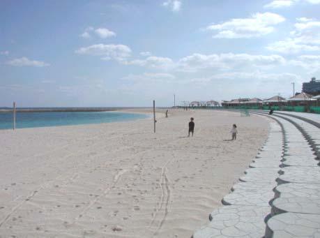 Submitted February, 2006 BEACH NOURISHMENT PROJECTS IN CARBONATE MATERIAL BEACH Ryuichiro Nishi 1, Robert G. Dean 2 and Mario P.