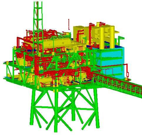 Explosion Modeling on oil platforms Detailed Geometry Modeling Approach More accurate as involves less approximations