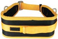 Miners Belt with Hi-Vis shoulder straps, clip front buckle, tool straps on