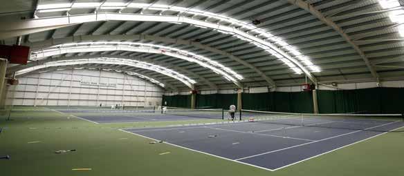 Benham Sports Centre is a large multi-sports facility complete with indoor climbing wall, two full size 5-a-side football pitches and ten badminton courts with the centre able to provide more than 15