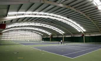 Benham Sports Centre is a large multi-sports facility complete with indoor climbing wall, two full size 5-a-side football pitches and ten badminton courts with the centre able to provide more than 15