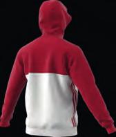 AJ5411 power red /whitel T16 CREW SWEAT M CLIMALITE Soft, lightweight fabric for superior moisture