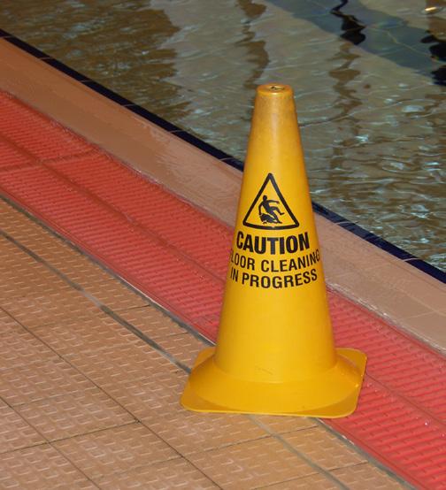 other, the poolside or landing on top of other swimmers, increasing the risk of injury.