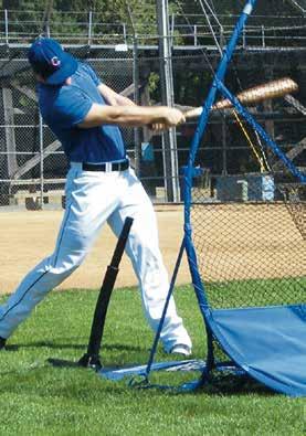 Hit Like a Pro Hitting Tee $32 A0400 Features, Benefits & Facts: Recommended Skill Level Backyard Players Youth Leagues 2D Barcode located on base of tee links to video, highlighting the proper way