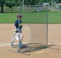 Ball Pouch is included with both Quick-Snap L-Shaped Screens and the Quick-Snap Softball Screen and is also