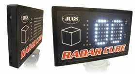 MPH/KPH Capability Computer Compatible Readout Compatible Speed Range: 5 140 mph Accuracy Index: ±1/2 mph FCC Operator License Required No $269 R2060 The JUGS RADAR CUBE not only measures velocity,