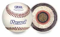 Features & Benefits: Regulation Size: 9-in./5-oz. A new high-tech thread material that is 5 times stronger than stitching used in other leather baseballs.