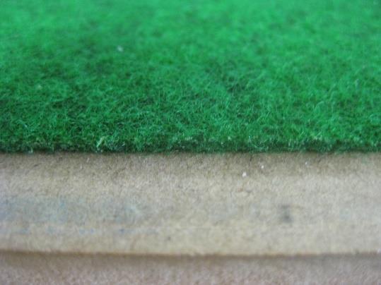 Field Marking Recommended Field Material - Outdoor Carpet Short Fibre, Thickness 3-5 mm, EV3 reflected