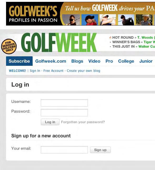 Golfweek On Demand On the scene and on demand, Golfweek On Demand delivers the next generation