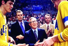 John Wooden coached UCLA to 10 NCAA