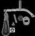 BOLTED HanDLE And CONTROL ARM KIT 81035001 Up / Down handle w/ set-screw RUDDER - STEERING 8031570 Screw / paddle keeper bungee 79538201 WEB PULL TAB STEERING CRANKS 81014001 SPORT/REV 11