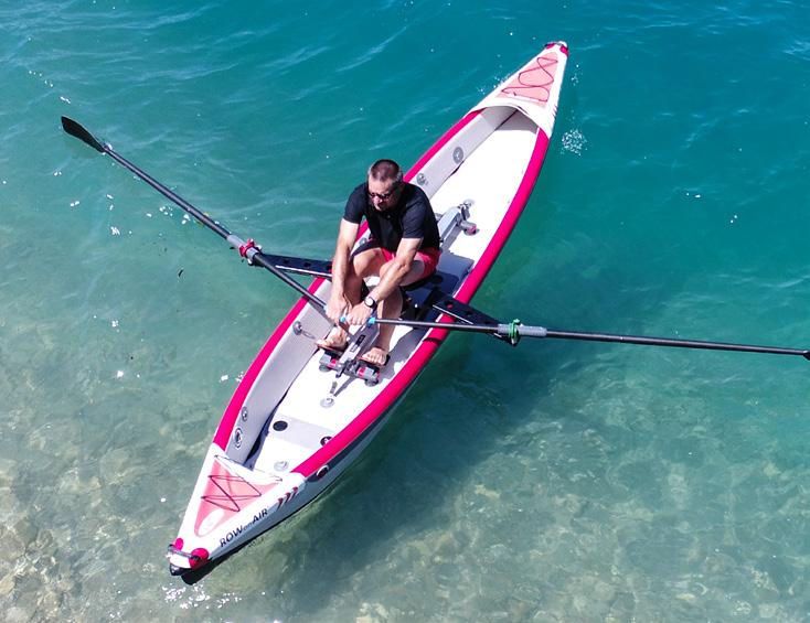 The AIRKAYAK 16' is our family boat in the ROWonAIR range.