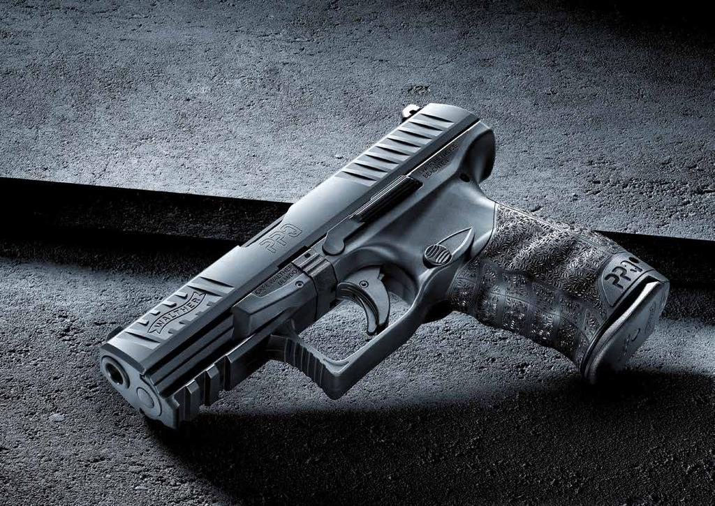 FEEL THE DIFFERENCE OF PRECISION ENGINEERING. The Walther PPQ is a smooth-shooting, precision-engineered masterpiece.