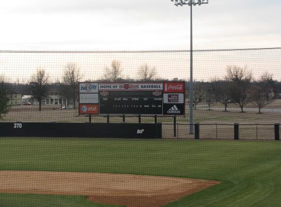 Outfield Wall Banners - $1,000 Scoreboard - $2,500 (Sold Out!