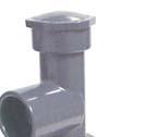 Available to fit IPS Pipe 2" through 8" with Versatile 3/4" Socket - 1" Spigot Combination Branch Outlet or 1"-1/2" Socket - 2" Spigot Combination Branch Outlet TECICA DATA