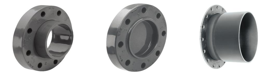 Blind Flange Flange Van Stone Style with lass Filled PVC Ring Flange Van Stone