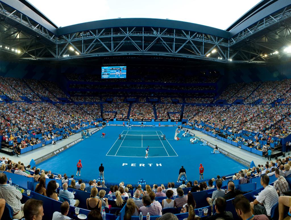 the ultimate experience Watch some of the world s best tennis players whilst entertaining your guests in the state of the art facilities of the Perth Arena.