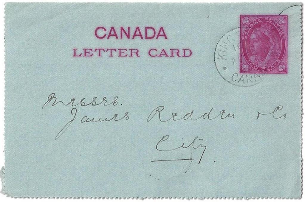 Item 272-05 Kingston letter carrier - 1899,
