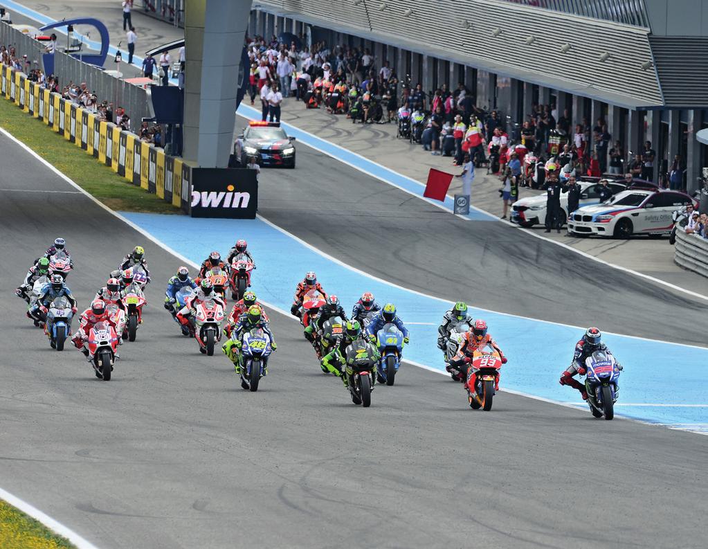 STATISTICS # April th Spanish Grand Prix facts and stats T his is the h successive year that a motorcycle grand prix event has been held at the Jerez circuit since it was first used in 987.