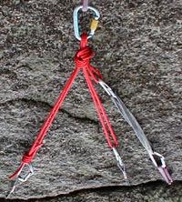 sling when need be (you will need to do this a fair amount of times) so the crossed-sling with limiter knots is generally reserved for special circumstances by most climbers and guides