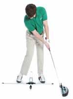 Next, move the Swing Arm another 1-2 inches further forwards (away from the ball position) and