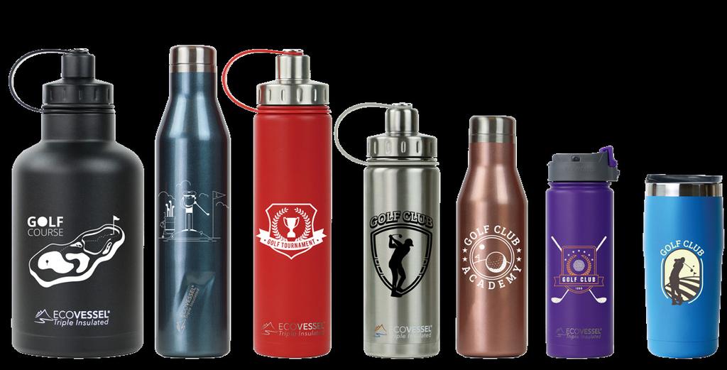 Eco Vessel Custom Bottles UP TO 100 UP TO 24