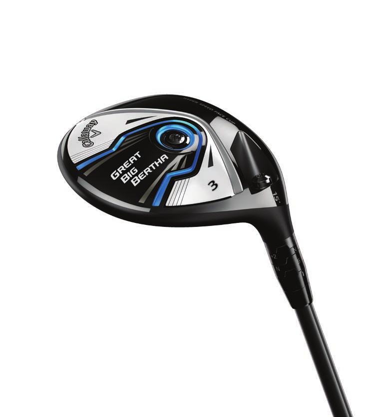 FAIRWAY WOODS Leave No Yard Behind HIGHER BALL SPEEDS FROM CUP FACE TECHNOLOGY We re serious about giving you the most distance in a fairway wood, and we put in our Forged Hyper Speed Face Cup to