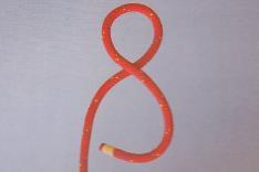 stopper knot, to prevent a rope running out
