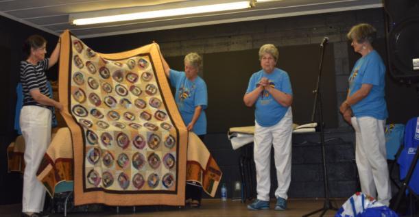 South Exhibit Hall 3p - Midway Opens $20 armbands 4p & 5p Bed Turning The Story of the Quilts- Upper