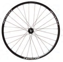 Tubeless-compatible lightweight welded rim 9-speed, 10-speed, 11-speed compatible 21mmW x 23mmT 17mm Internal rim 20H front,