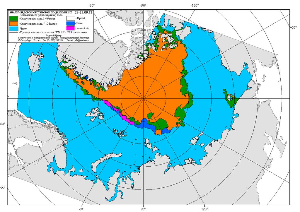 CLIMATE CHANGE Warming in the Russian Arctic was 1.29 С over the last 100 years, whereas global warming for the same period was 0.74 С.