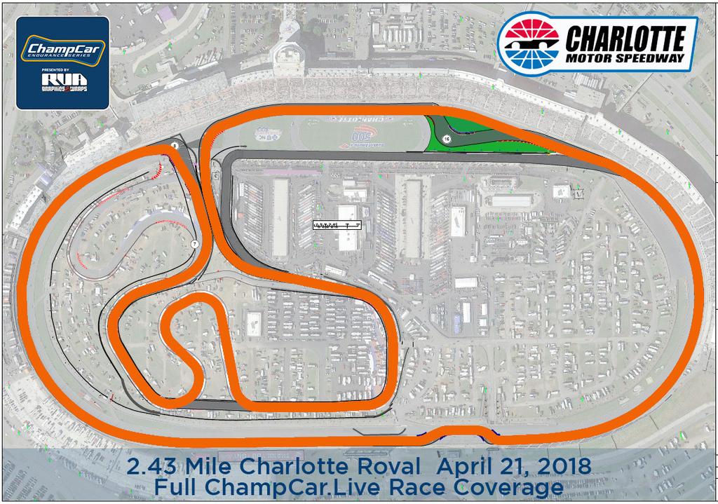 TRACK MAP 3 Charlotte Motor