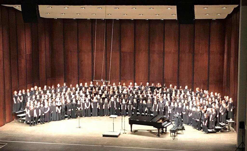 Statewide Honor Chorus in Athens this past weekend! What an amazing week of choral music! Congrats, to you all!