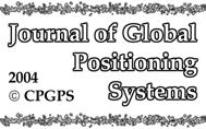 Journl of Globl Positioning Systems (2004) Vol. 3,.
