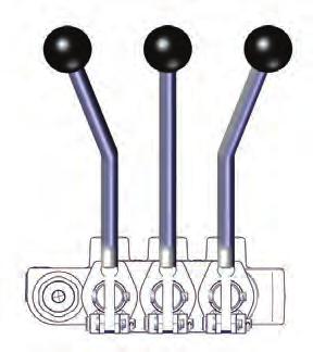 TS-HJ TS handle kit with ball knob. (One per spool) TS-HJBL.