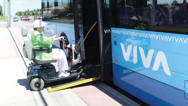 Objective 1 4.0 Create a World Class Transit System automobile-based access to transit, YRT/Viva will develop a Park N Ride implementation plan.