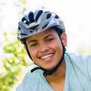 Bike helmet legislation Under Manitoba law, it s compulsory for anyone under 18 years old to wear a properly fitted and fastened helmet when cycling.