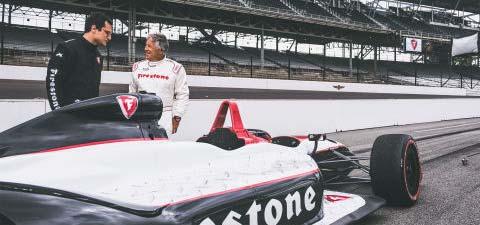 We met Andretti shortly before the 100th running of the Indianapolis 500, at Indianapolis Motor Speedway.