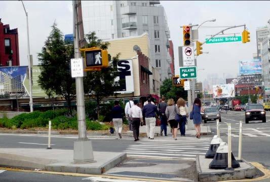 Queens, NY CASE STUDY: PEDESTRIANS AT INTERCHANGES (QUEENS, NY) Results Clarified vehicular