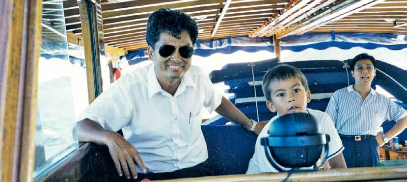 ABC Marine Manager Ah Kee on the Corsair A History of Club Boats By John Berry It was a proud moment, welcoming our new boat Shun Fung to the Club on 28th June 2015, and in doing so I recalled a