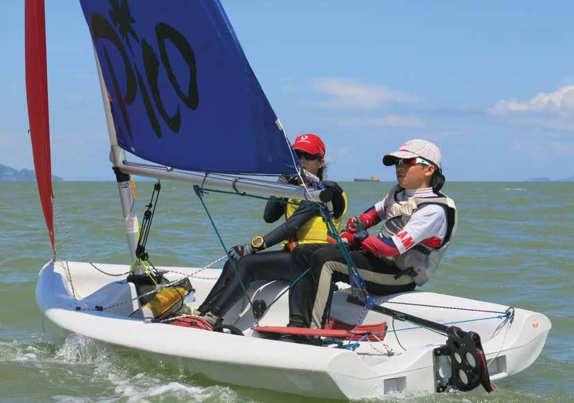 Competition Report 20 and 21 June Macau International Dinghy Regatta 2015 By Augustin Clot and Juliette Clot Now in its sixth year, the annual Macau Regatta is an important event in our sailing