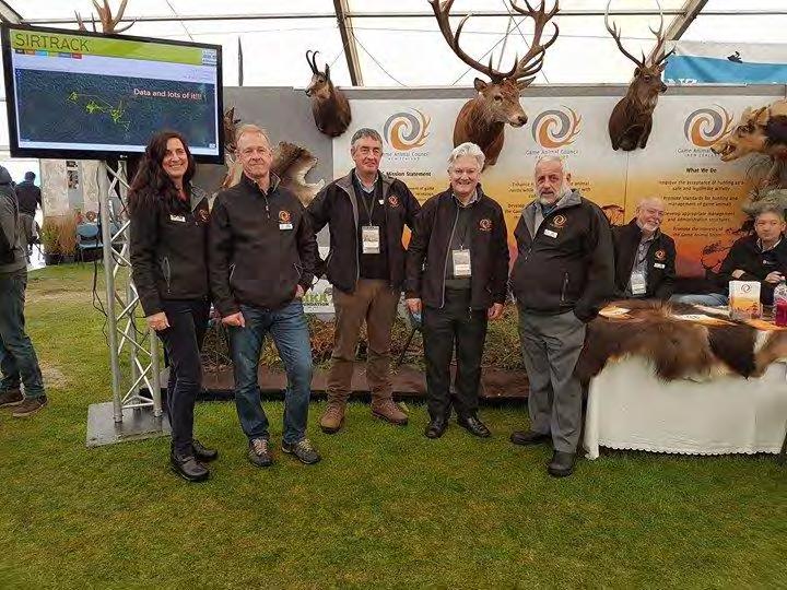 5 Reaching out to hunters The GAC had a stand at the Sika Show in Taupo in September 2015 which provided an ideal opportunity for GAC Councillors to engage with hunters at the grass roots level to