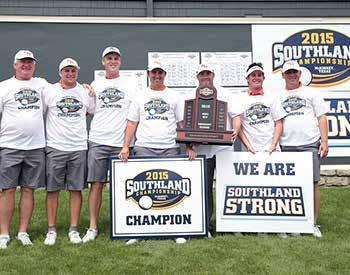 Southland Conference championships in 28 years in the league 22 Coach of the Year Awards for Sam