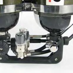 meter / 3.3 ft) MKIII regulator mounted on cylinder pack DIVATOR MKIII Regulator (Psi) The Psi version of the MKIII regulator.