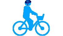 bike (verb) (biked, biking,