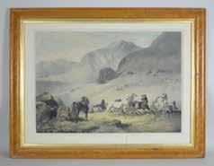 Lot 1001 Mrs M. Lupton Print, Plate And Journal A lithograph of a painting by T. F.