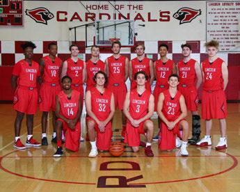 2017-18 6A Boys Basketball Lincoln Cardinals VARSITY ROSTER SCHEDULE (17-9) No. Name Pos. Yr. Ht.